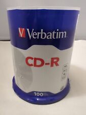 VERBATIM 700MB 80MIN 52X CD-R SPINDLE, 100PACK picture