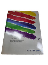 Rare Vintage Western Digital Storage Management Products Handbook, June 1984 picture