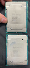 Lot of 2, Intel Xeon 10-Core Silver 4210 2.10GHz CPU Processor, Chips missing picture