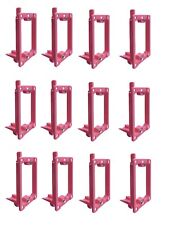Single 1-gang Drywall Bracket Face Wall Plate Mount Mud Ring Low Voltage 12 Pack picture