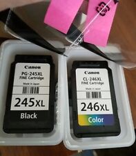 Empty XL Canon Ink Combo Pack PG 245 & CL 246 Fine w/Photo Paper, BLACK & COLOR picture