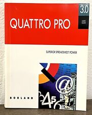 Vintage Borland Quattro Pro Superior Spreadsheet Power User’s Guide Version 3.0 picture