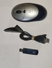 🔥 Vintage 2003 Logitech Cordless Click Wireless Optical Mouse 🔥 picture