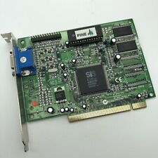 SIS 6326 4MB PCI VGA Graphics Card, DOS Windows 95/98 Rare Retro Vintage Gaming picture