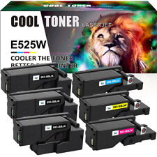 593-BBJX Toner Cartridge Compatible With Dell Color Laser E525W 525W Printer lot picture