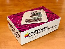 ULTRA RARE Vintage 1983 Apple II Plus Computer Jigsaw Puzzle w/ Original Box picture