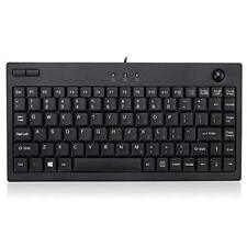 Adesso AKB-310UB - Mini Trackball USB Keyboard Black picture