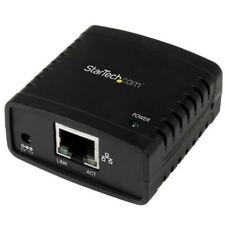 StarTech.com 10-100Mbps Ethernet to USB 2.0 Network LPR Print Server - USB Print picture