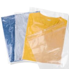 Self-adhesive Clear Bags Resealable for Clothes, Plastic Sleeves for Paper Ph... picture