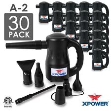 XPOWER  Airrow Pro A-2 Multi Use Computer Air Pump Duster Blower Black 30 Pack picture