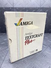 Textcraft Plus for Commodore Amiga Computer 1986 Sealed picture