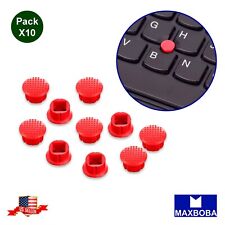 10 Pack Rubber Mouse Pointer Trackpoint Red Cap For IBM Thinkpad Laptop Nipple picture