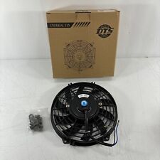 DTS Parts Universal 12V 80W Slim Electric Cooling Radiator Fan 9.75” picture