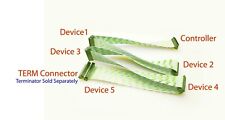 5-Device 68-Pin 7-Connector SCSI Ribbon Cable for Ultra-SCSI 160MB/Sec picture