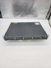 CISCO CATALYST WS-C2960S-48FPS-L USED- TESTED picture
