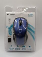 Logitech - M510 Wireless Unifying Mouse, Blue New/Sealed picture