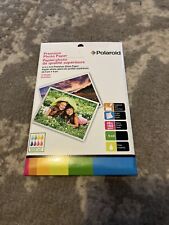 Polaroid Premium Photo Paper  6 in. x 4 in Gloss Paper 12 sheets New Seal Intact picture