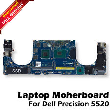 Dell Precision 5520 Motherboard W/Nvidia Graphics i7 Quad Core 2.7GHz CPU HW7C4 picture
