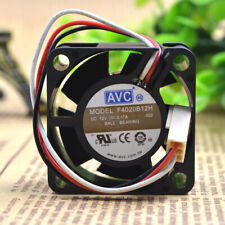 1pcs AVC F4020B12H 12V 0.17A 4020 4CM 3-wire double ball inverter cooling fan picture