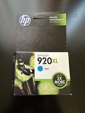 Genuine HP 920XL High Yield Cyan (Retail Box) Expired 05/2016 picture