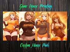 Naughty Candy Waifus Peanut Butter Cup Custom Mousepad picture