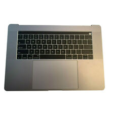 For MacBook A1707 2016 Palmrest Cover Keyboard Gray Top Case Touchpad & Battery picture