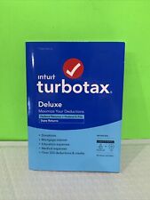 Intuit TurboTax Deluxe 2022 Fed + E-file & State Brand New picture