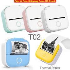 T02 Mini Pocket Sticker Printer Portable Smart Photo Receipt Printer for iPhone picture