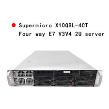 Supermicro X10QBL-4CT E7-4850V3 256Gb 480G SSD 1400W * 2 quad 2U rack server picture