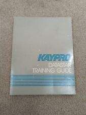 KAYPRO 10 Manual * ORIGINAL * DATASTAR Training Guide EUC picture