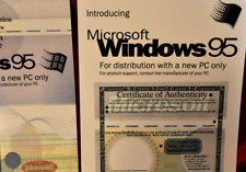Windows 95 3 Installs Manual Cover Windows 95 USB with Extra Numbers $3 Ship picture