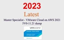 VMWARE Specialist - Cloud on AWS 5V0-11.21 dump GUARANTEED (1 month update) picture