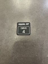 Apple III Drive 4 Logo Decal Sticker - New For Apple 3 picture