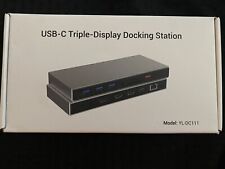 usb-c triple 4k display docking station picture