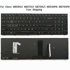 NEW Color Backlit keyboard For Clevo N855HJ1 N857HJ1 N870HJ1 N850HP6 N870HP6 US picture