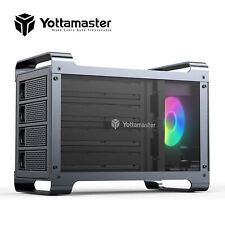 Yottamaster 4 Bay Type B Hard Drive Enclosure RGB For 2.5