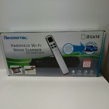 Pandigital Handheld Wi-Fi Wand Scanner S8X1103RD Red with Feeder Dock picture