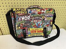 Marvel Comics Avengers Computer Laptop Messenger Bag. 17”x13”  picture