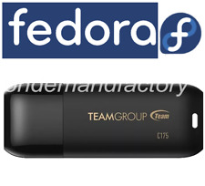 Fedora 40 64 Bt Linux Drive Bootable Live Install FAST 32 Gb Usb 3.2 NEW 11 In 1 picture