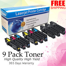 9PK Compatible Dell C2660dn / C2665dnf Toners: 3 Black 2 Cyan 2 Magenta 2 Yellow picture
