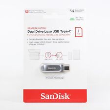Sandisk Ultra Dual Drive Luxe USB Type-C and Type-A 1TB 150MB/s USB 3.1 picture
