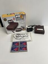 Iomega Ditto Easy 800 external tape drive parallel travan CIB w Tapes Tested picture