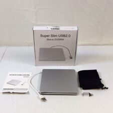 VersionTECH. Portable Super Slim USB 2.0 Slot-In External CD DVD Drive Used picture
