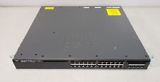 Cisco Catalyst 3650 WS-C3650-24PS-L 24-Port Gigabit Managed PoE+ Ethernet Switch picture