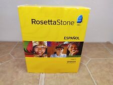 Rosetta Stone Latin American Spanish Level 1 Learning Software Units 1-4 picture
