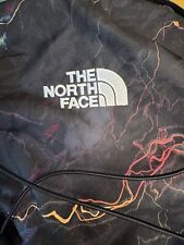 USED The North Face TNF Jester Commuter Laptop Backpack BLK TRAIL GLOW RV $87 NR picture