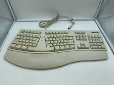 Vintage Microsoft 58221 Ergonomic PS/2 First Generation Natural Keyboard picture