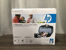 HP PhotoSmart Compact Photo Studio A524 Printer W/Cords Manual In Original Box picture