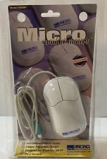 Vintage Micro Comfort Mouse PS/2 Model PD39P 1998 NOS Computer Accessories picture