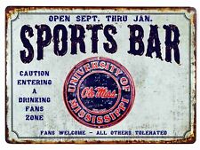 Old Miss Football Sports Fans Welcome Mouse Pad Tin Sign Art On Mousepad picture